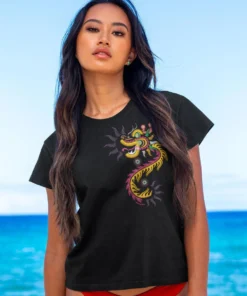 Dragon Dance 2024 - Black Short Sleeve Crewneck T-Shirt