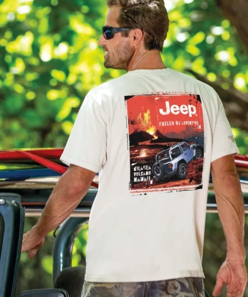 Jeep Fueled By Jeep - Coconut Dyed Short Sleeve Crewneck T-Shirt 2 Jeep Fueled By Jeep - Coconut Dyed Short Sleeve Crewneck T-Shirt -VibeUp Sales Store b44b40af d1db 428b be2e e771cf39378e